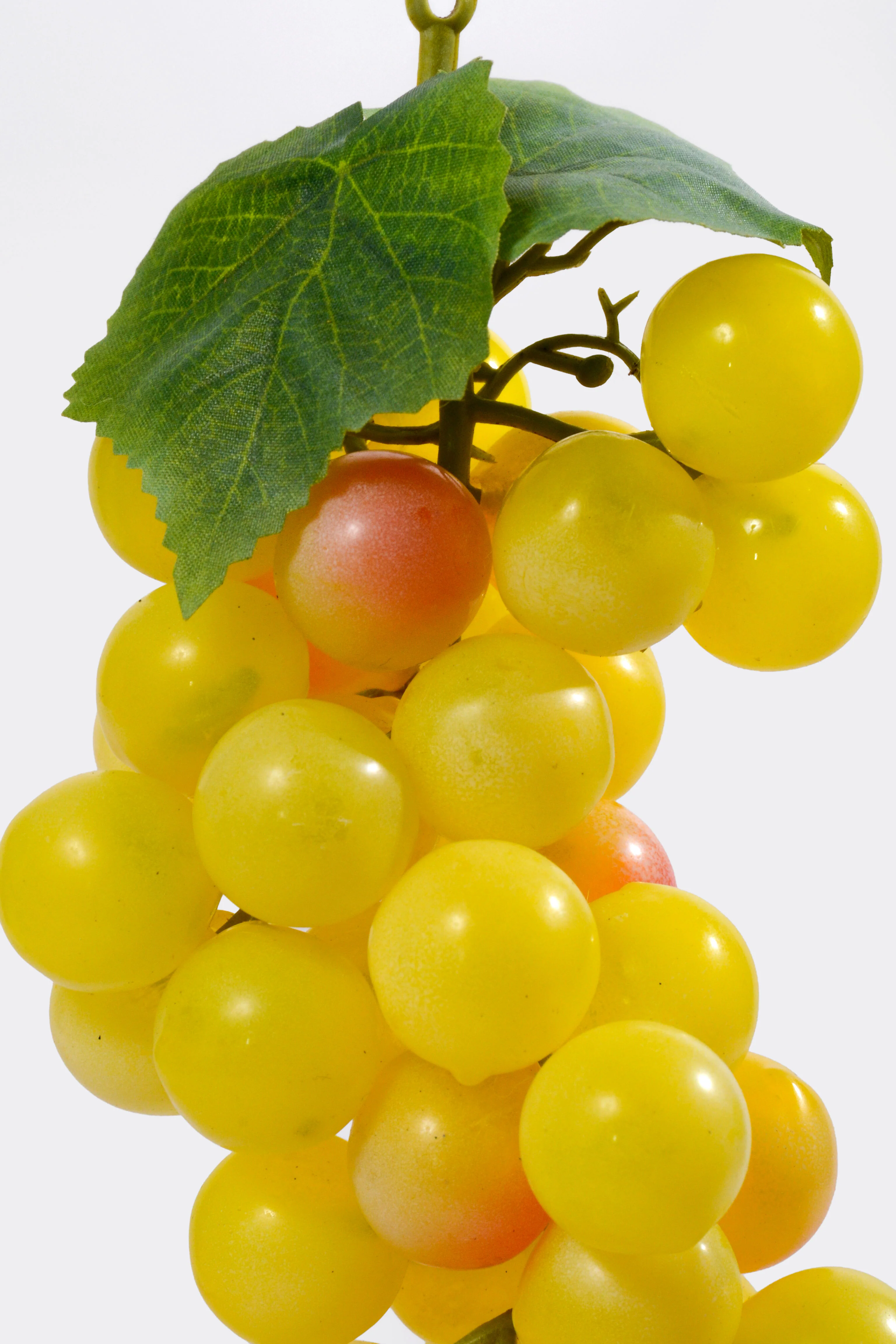 8" Grape With Leaf  Yellow - Image 2