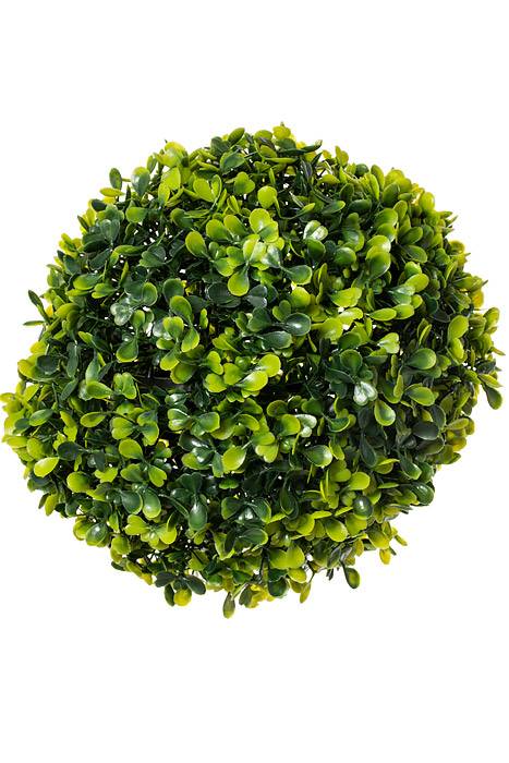 8" Plastic Boxwood Ball Green