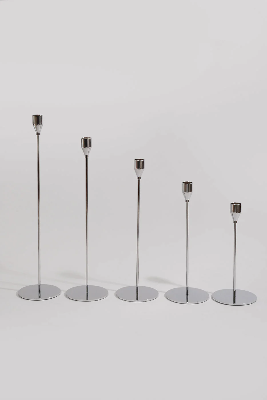 9"/11"/13"/15"/17" Taper Holders Silver