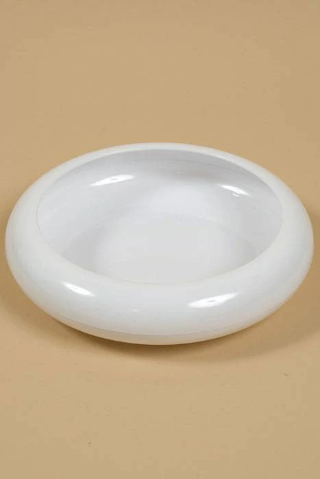9" Frisbee Dish White Pkg/6
