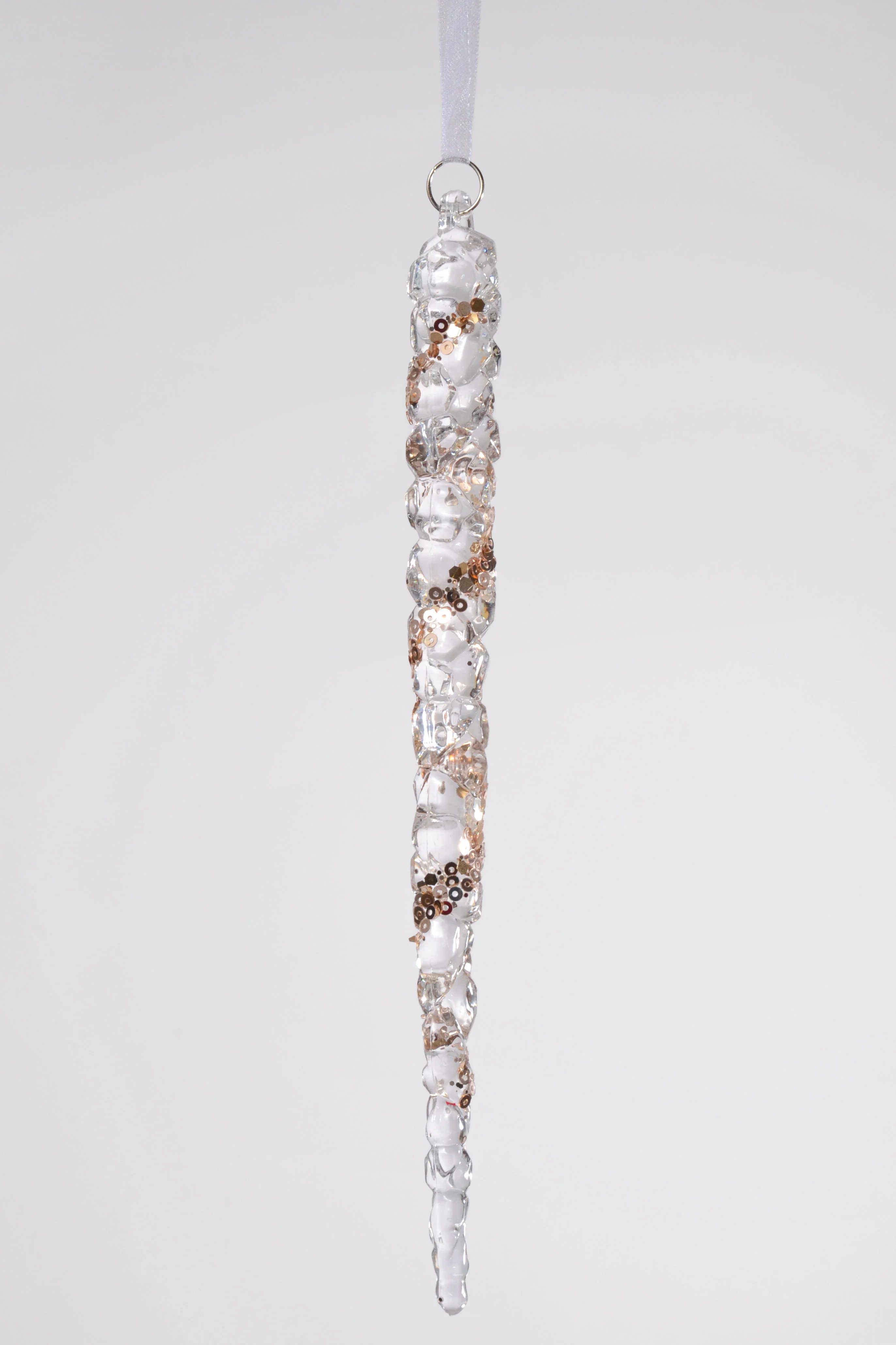 9" Icicles Clear