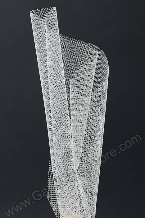 9" Round Tulle Ivory Pkg/50 - Image 2