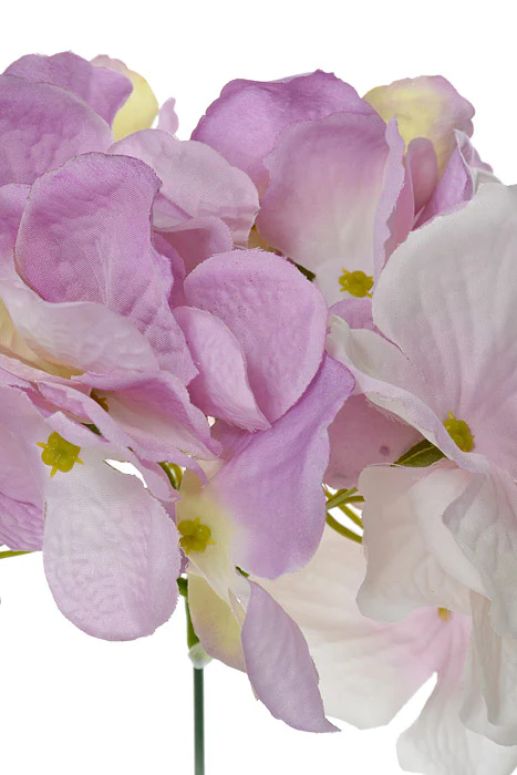 9" Silk Hydrangea Pick (Lavender) - Image 2