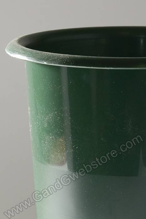 9" X 14" Plastic Stock Vase Green - Image 2