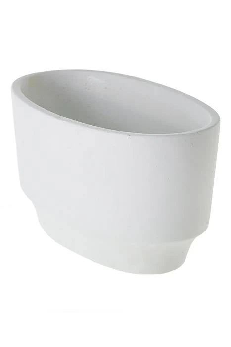 9" X 5" X 4.75" Glendale Boat White