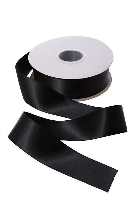 Double Face Satin -Black #030