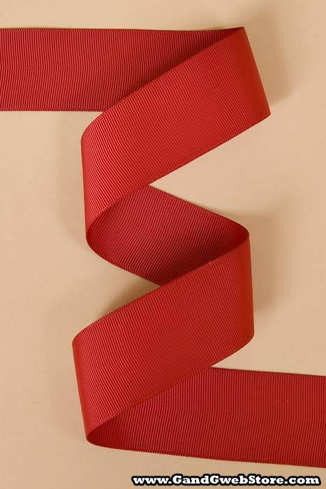 Grosgrain Ribbon Red - Image 2