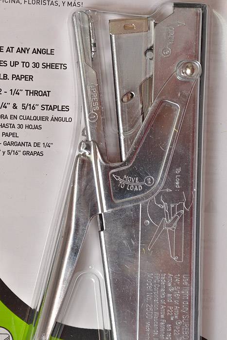 Hand Plier Stapler Silver - Image 2