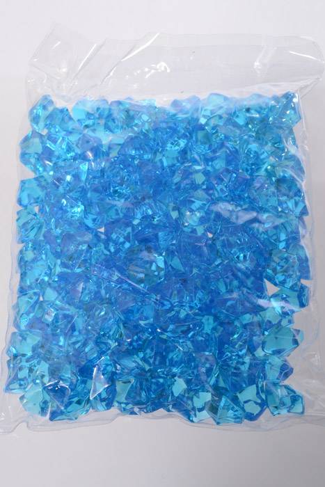 Large Acrylic Cube Turquoise Pkg/1lb - Image 2