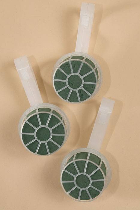 Large Pew Holder W/Oasis Pkg/6
