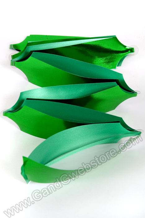 Metallic Perfect Bow Pull Ribbon Pkg/10 Emerald Green - Image 2