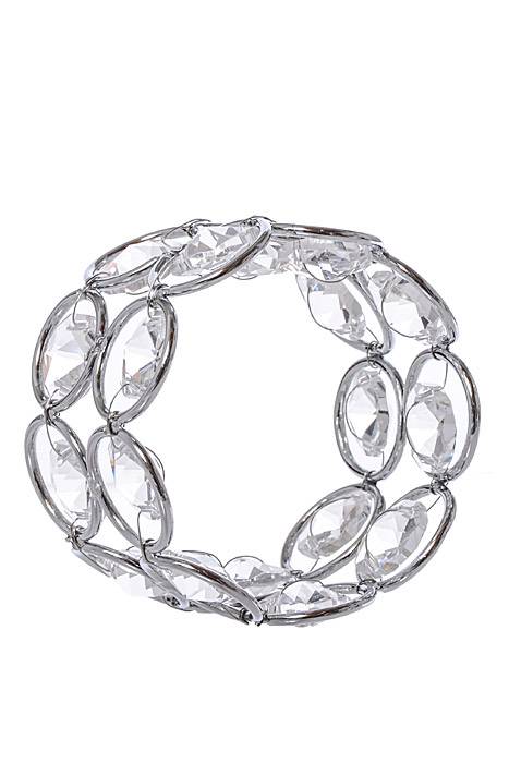 Napkin Ring Silver Pkg/5 - Image 3