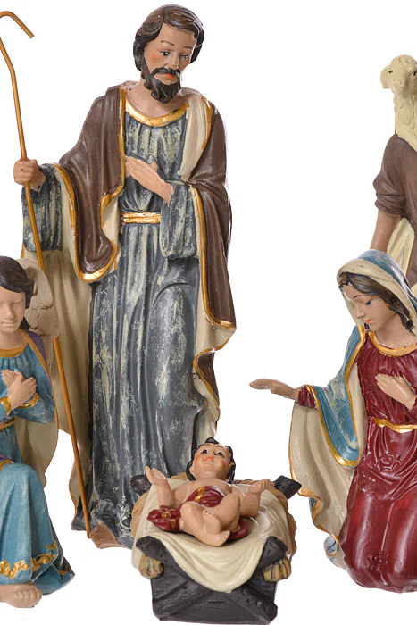 Nativity Set With 8 Figures Multicolor - Image 2