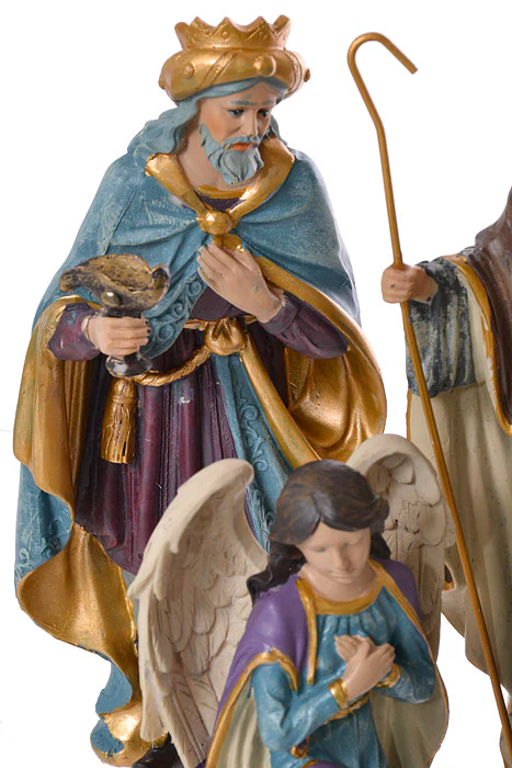 Nativity Set With 8 Figures Multicolor - Image 3