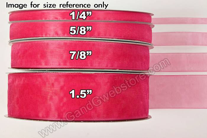 Organdy Ribbon Copper - Image 3
