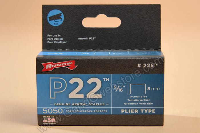 P22  5/16"  Staples Pkg/5050 - Image 2