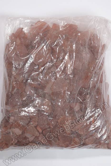 Painted Sea Glass Pkg/5lb Orange - Image 2
