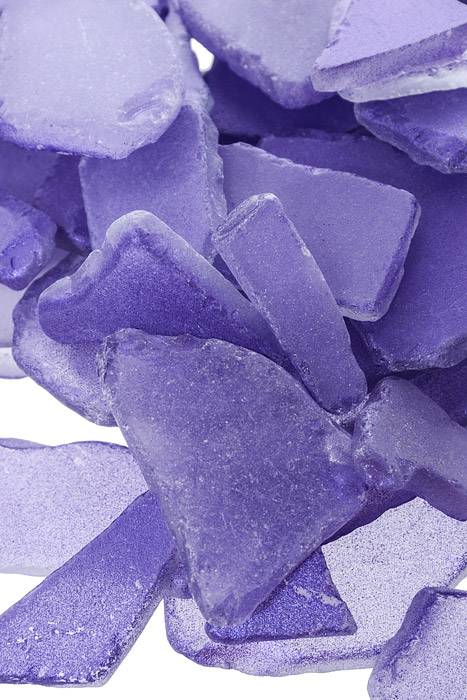 Painted Sea Glass Pkg/5lb Purple - Image 2