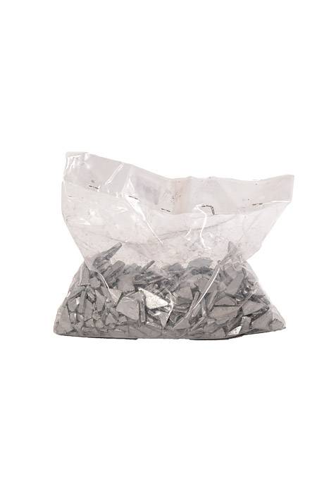 Painted Sea Glass Silver Pkg/5Lb - Image 3