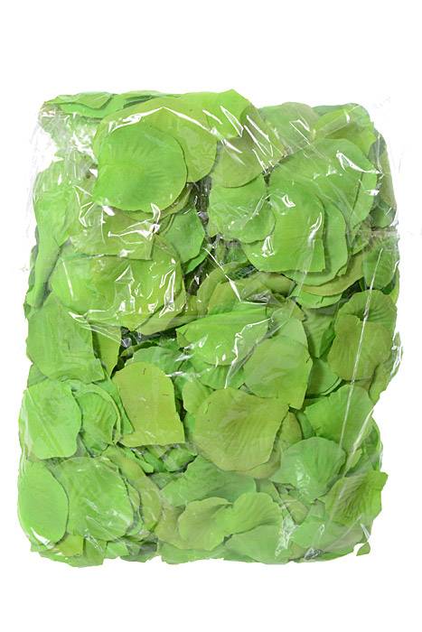Silk Rose Petals Apple Green Pkg/500 - Image 2