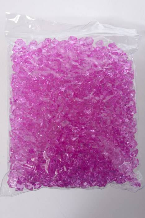 Small Acrylic Cube Fuchsia Pkg/1lb - Image 2